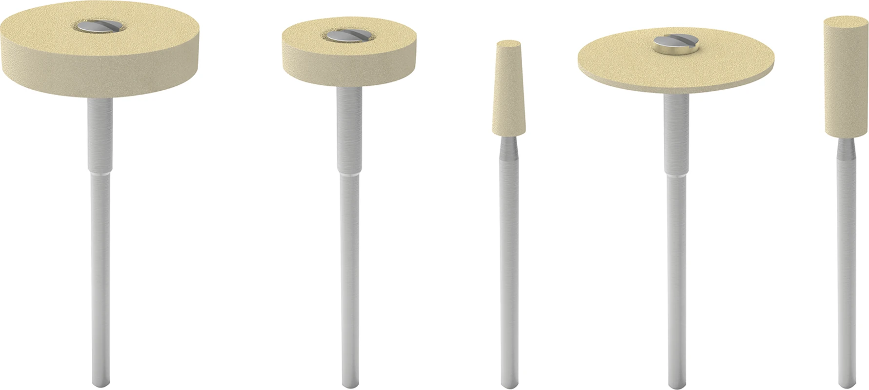 YelloStone Schleifkörper Stück HP, Figur Konus klein, Ø 4 mm x 10,5 mm