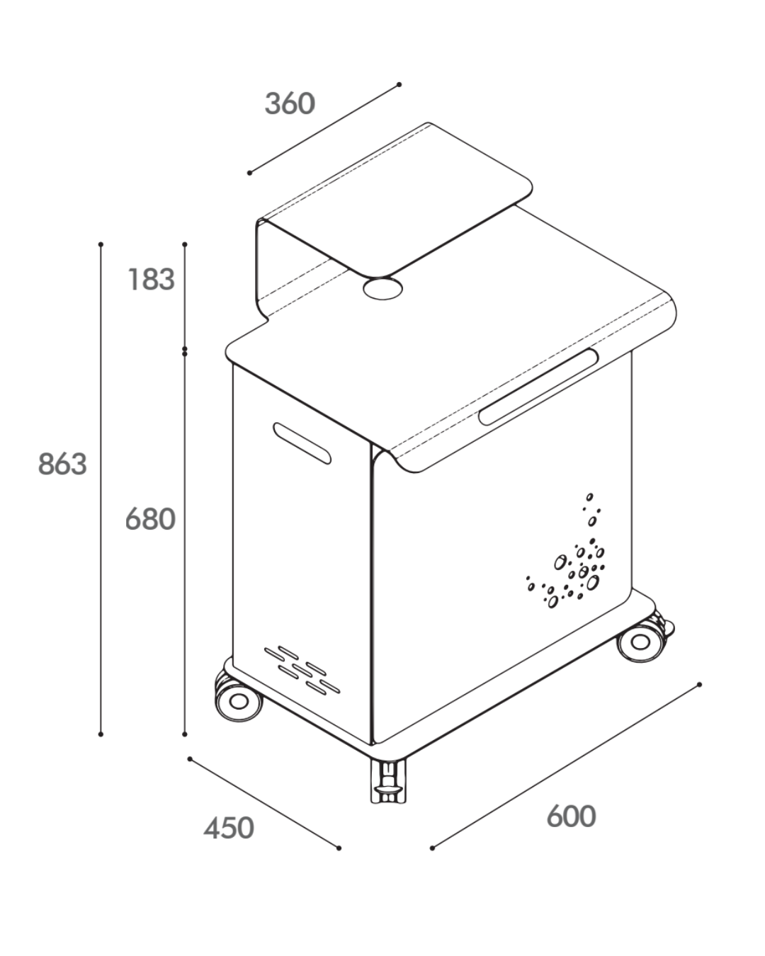 Caddie Cart von Edarredo