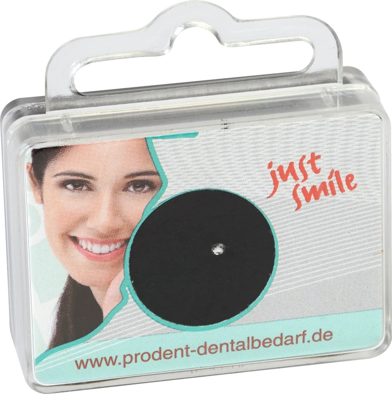 prodental Diamonds Stück Kreis, weiß, Ø 1,8 mm, Rosenschliff