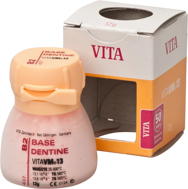 VITA VM® 13 classical A1-D4® Dose 12 g Pulver base dentine B2 VITA VM® 13 classical A1-D4® VITA