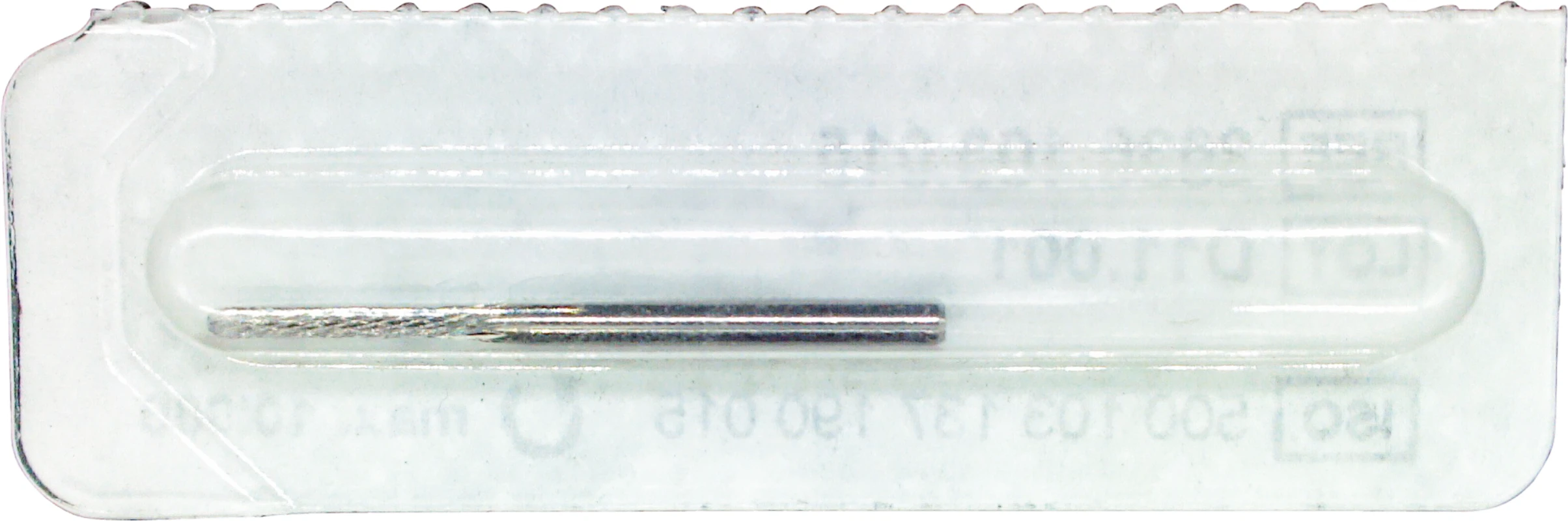 Omni Parallelfräser Stück kreuzverzahnt oben rund, HPK 103, Figur 137, 10 mm, ISO 015 Genius Refill Renfert