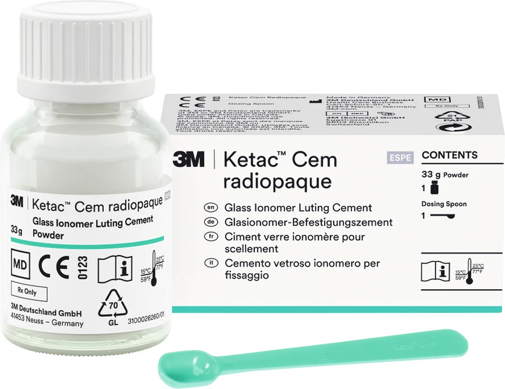 Ketac™ Cem radiopaque Packung 33 g Pulver