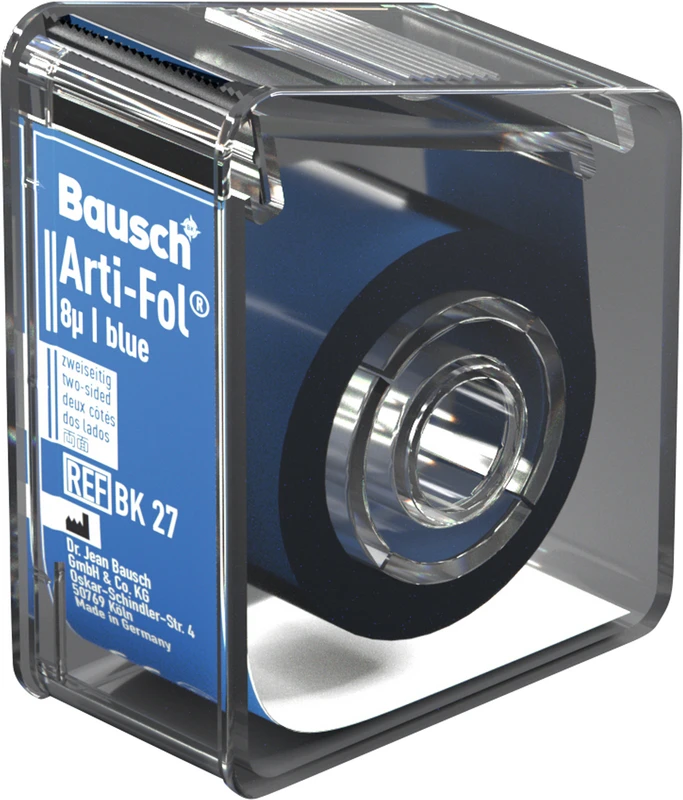 Arti-Fol® 8 µ Spender 20 m zweiseitig, 22 mm breit, blau