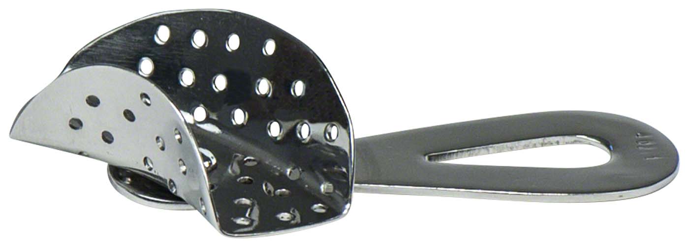 Abdrucklöffel für partielle Abdrücke Stück Gr. 1, drehbarer Griff, perforiert Abdrucklöffel für partielle Abdrücke Carl Martin