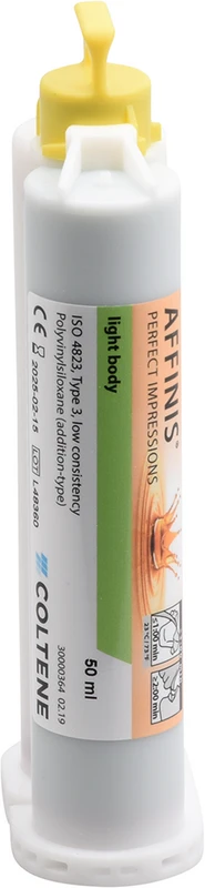 AFFINIS® System 50 Nachfüllpackung 20 x 50 ml Doppelkartusche light body AFFINIS® System 50 COLTENE