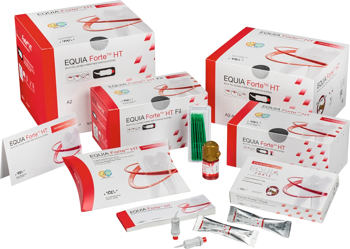 GC EQUIA Forte™ HT Packung 20 Kapseln A3, 20 x 0,1 ml Flip CapCoat