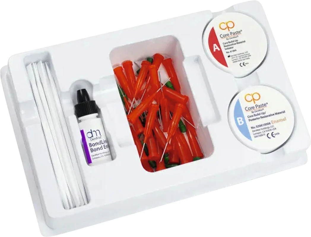 Core Paste Kit 2 x 25 g Dose enamel, Zubehör