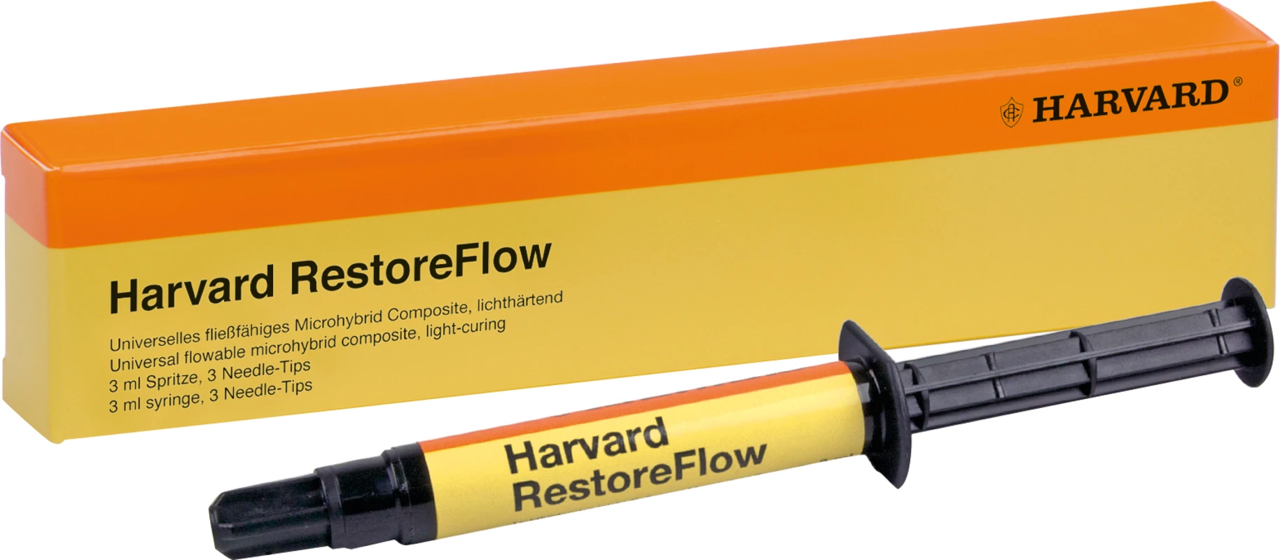 Harvard RestoreFlow Packung 3 ml Spritze A2, 3 Needle Tips