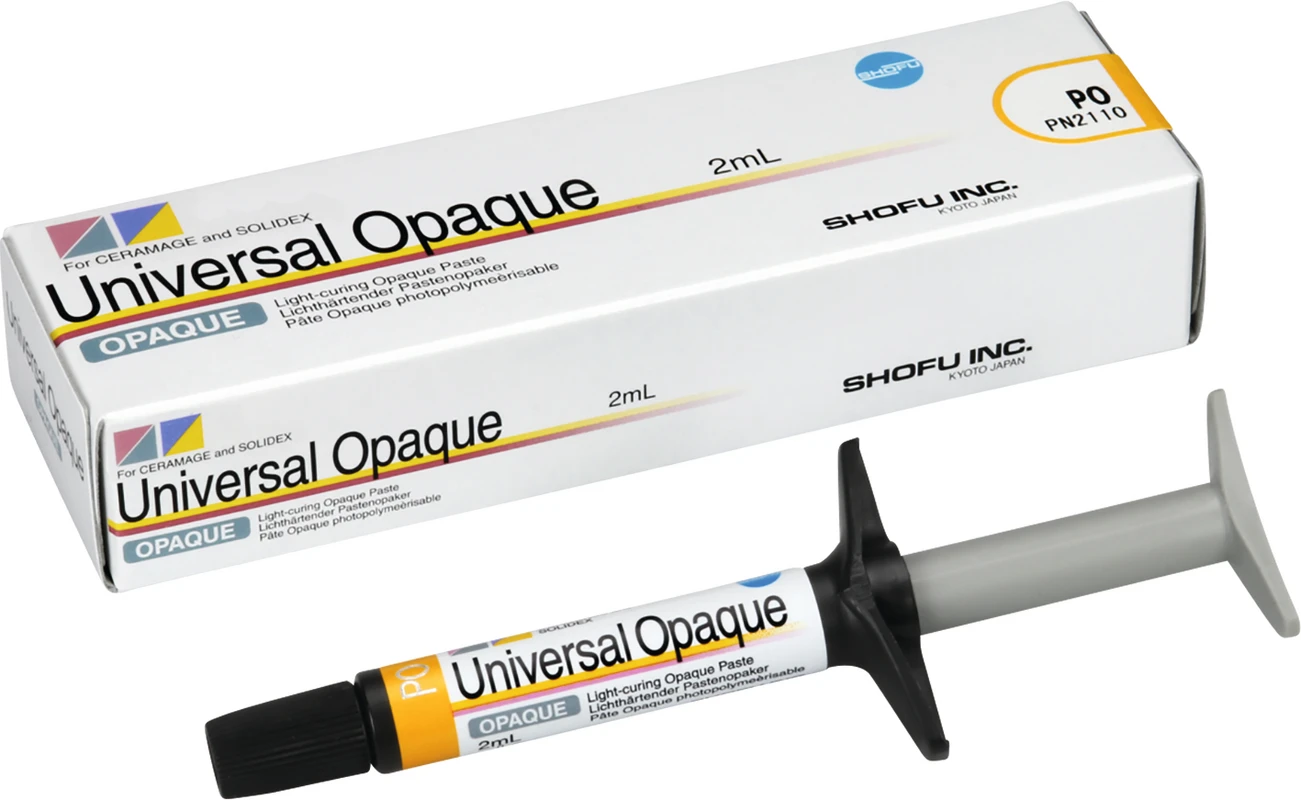 Universal Opaque Spritze 2 ml Paste PO Universal Opaque SHOFU