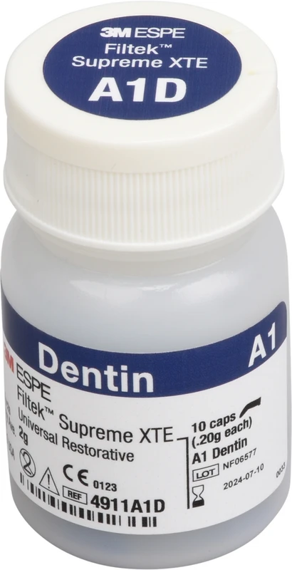 Filtek™ Supreme XTE Universal Packung 10 x 0,2 g Kapsel dentin A1