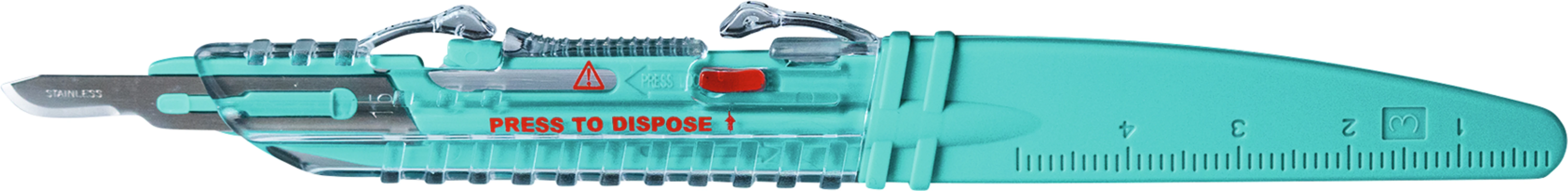 Einmal Sicherheits-Skalpelle Packung 10 Stück Figur 15