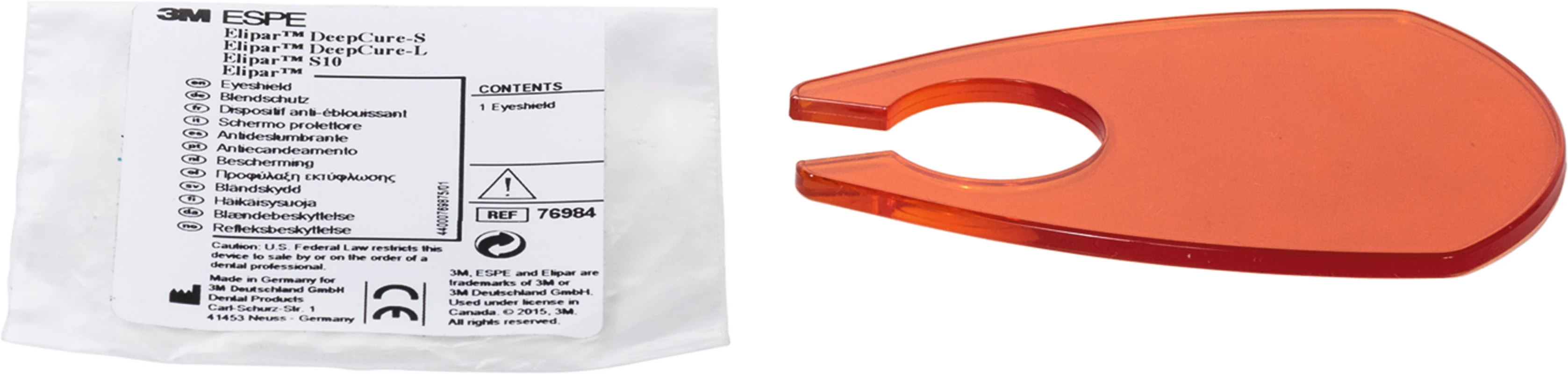 Elipar™ Deep Cure S / L Blendschutz Stück Elipar™  Deep Cure  S / L  Blendschutz 3M