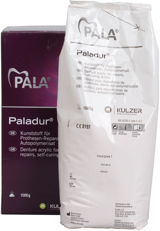 Paladur® Beutel 1 kg Pulver rosa Paladur® Kulzer