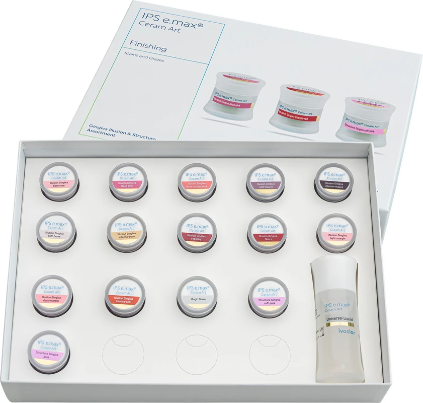 IPS e.max® Ceram Art Gingiva Illusion & Structure Set