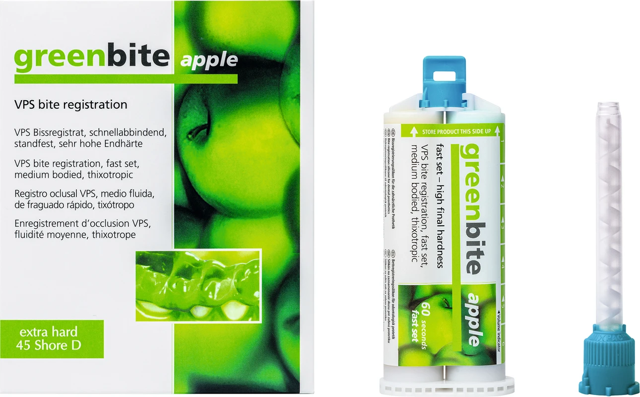 greenbite apple Standardpackung 2 x 50 ml Doppelkartusche, Zubehör, für Automix 2