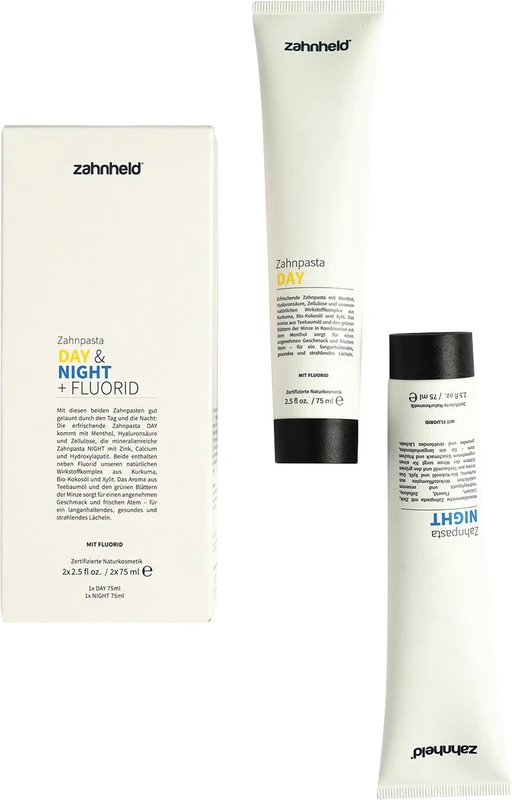 Zahnpasta Day & Night Packung 2 x 75 ml Tube