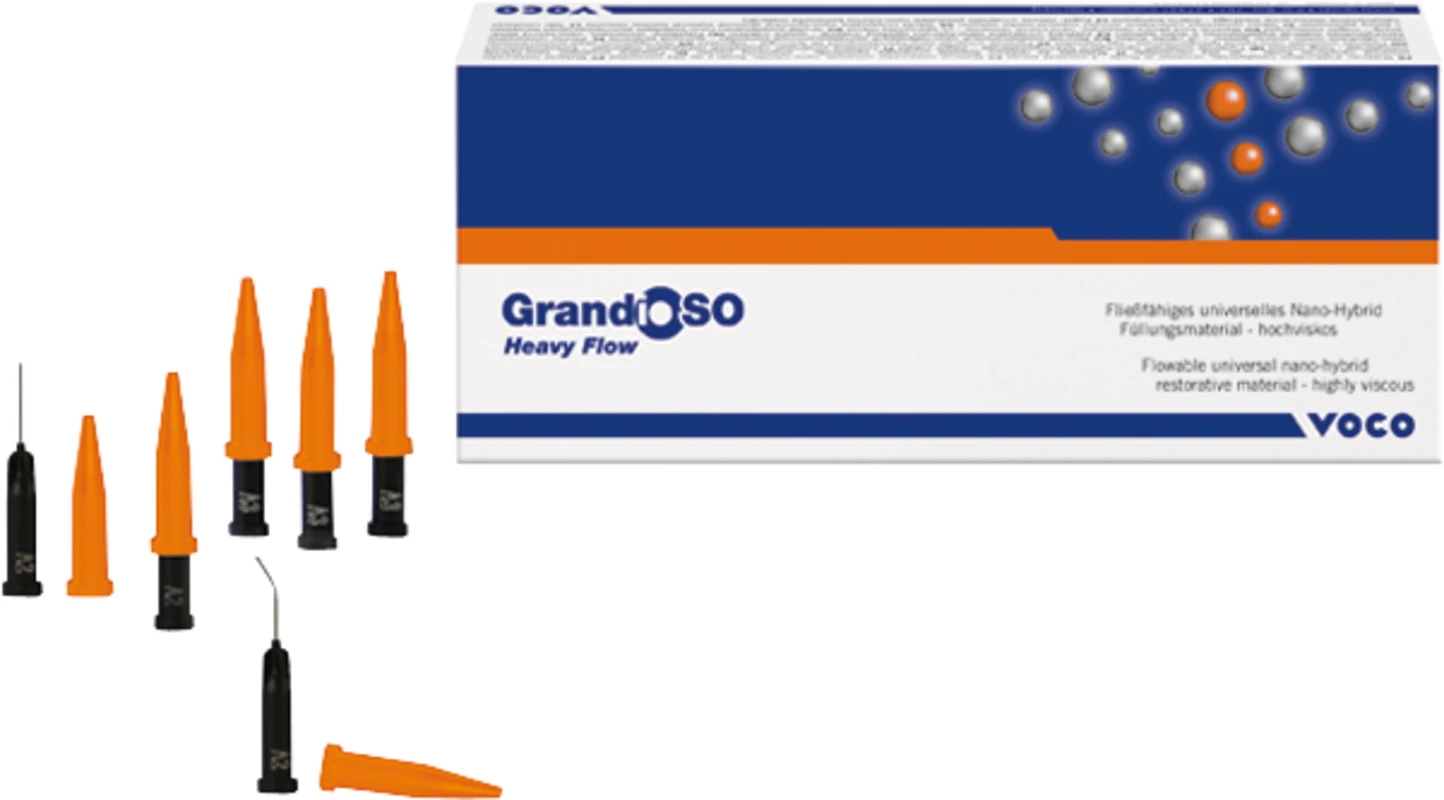 GrandioSO Heavy Flow Packung 2 x 2 g Spritze A2