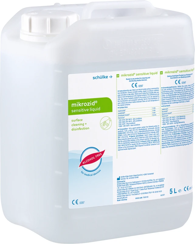 mikrozid® sensitive liquid Kanister 5 Liter