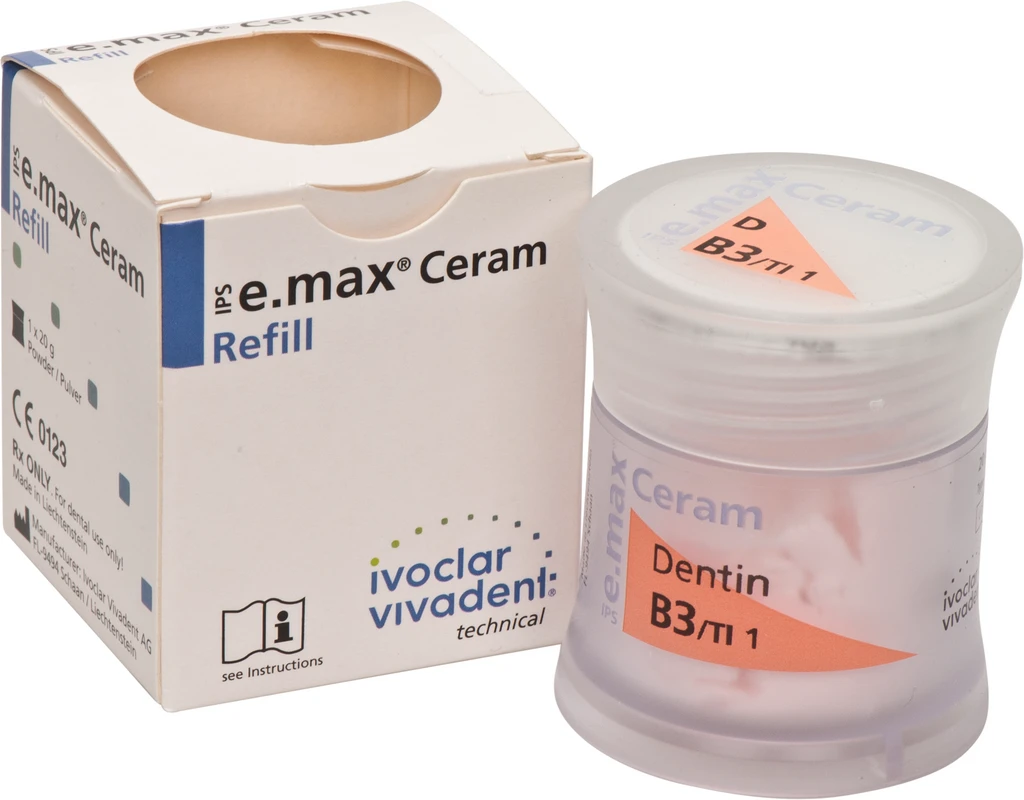 IPS e.max® Ceram Dose 20 g Pulver dentin B3