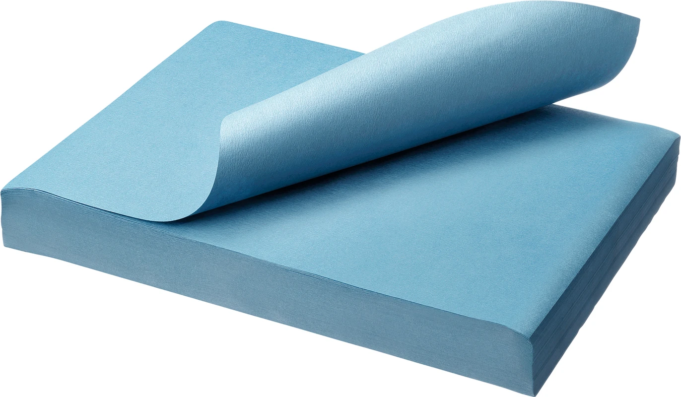 Dental Tray-Einlagen Karton 5 x 250 Stück 28 x 36 cm, blau