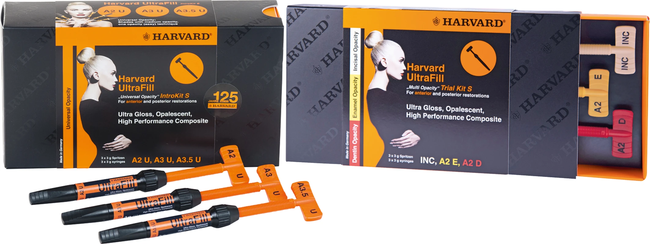 Harvard UltraFill Packung 20 x 0,25 g OptiTip A3,5 U