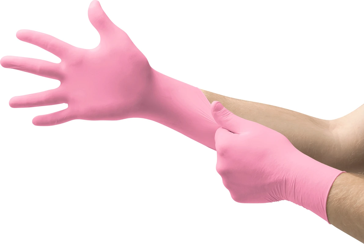 MICRO-TOUCH® NITRAFREE™ Packung 100 Stück puderfrei, rosa, L