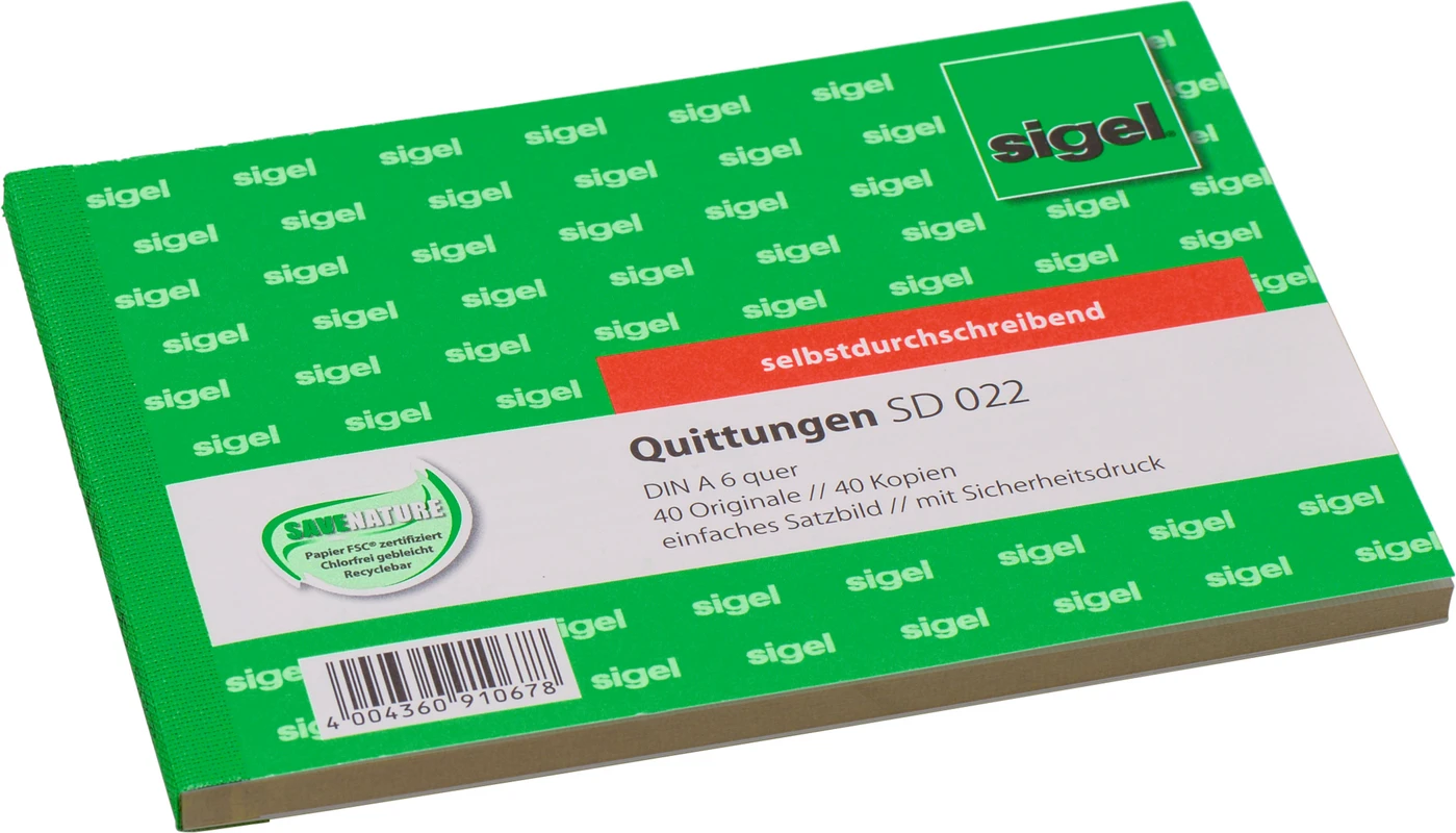 Quittungsblock