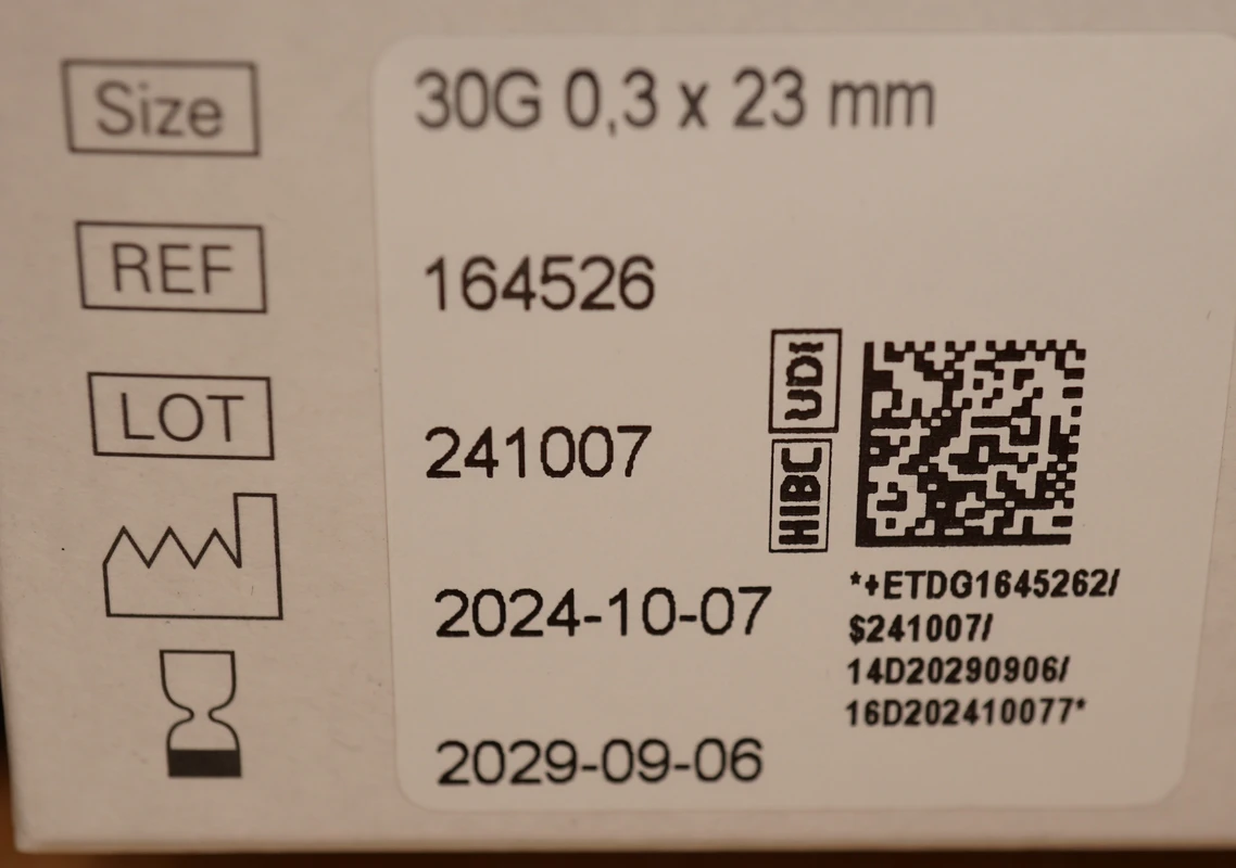 Einmal-Injektionskanülen Luer Sulzer Mixpac