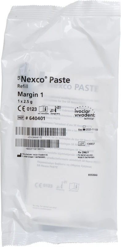 SR Nexco® Spritze 2,5 g Paste margin 1