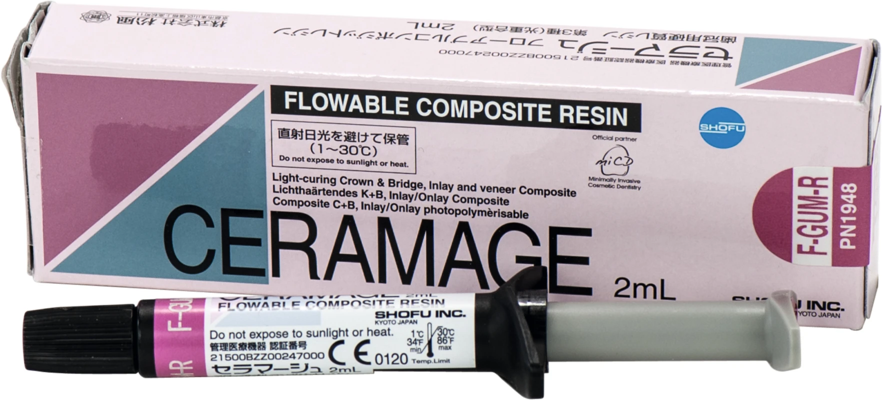 CERAMAGE Spritze 2 ml flowable F-GUM-R