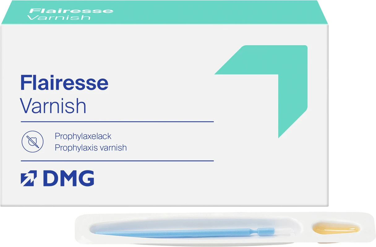 Flairesse Prophylaxelack Packung 35 x 0,4 g Single Dose Melone