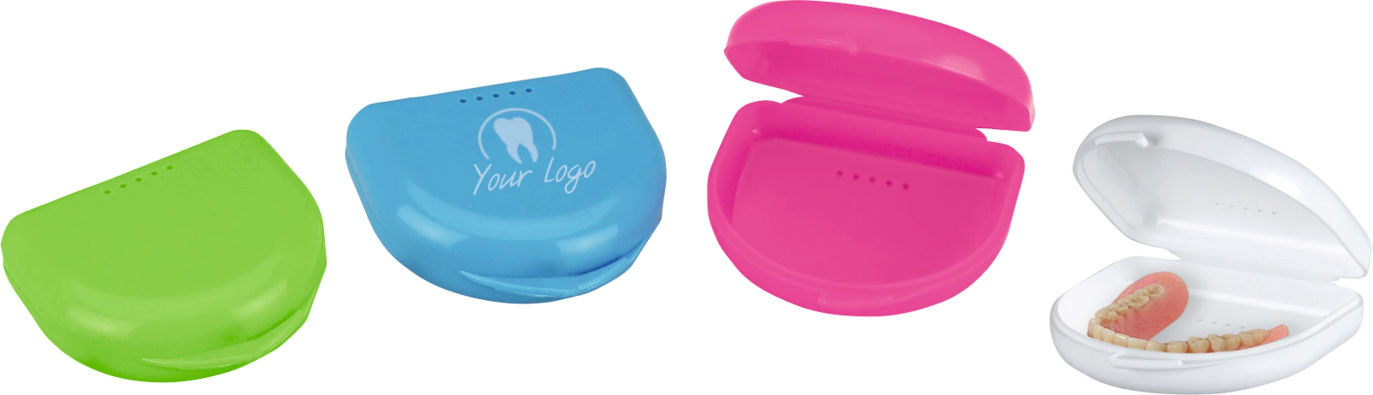 Dento Box® I + II Packung 12 Stück glitzer sortiert, Größe I, 2,5 cm