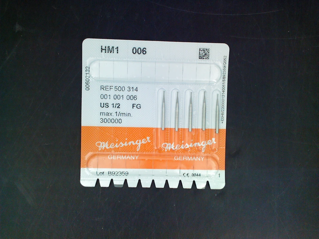 HM-Bohrer 1 Packung 5 Stück FG, Figur 001, ISO 006