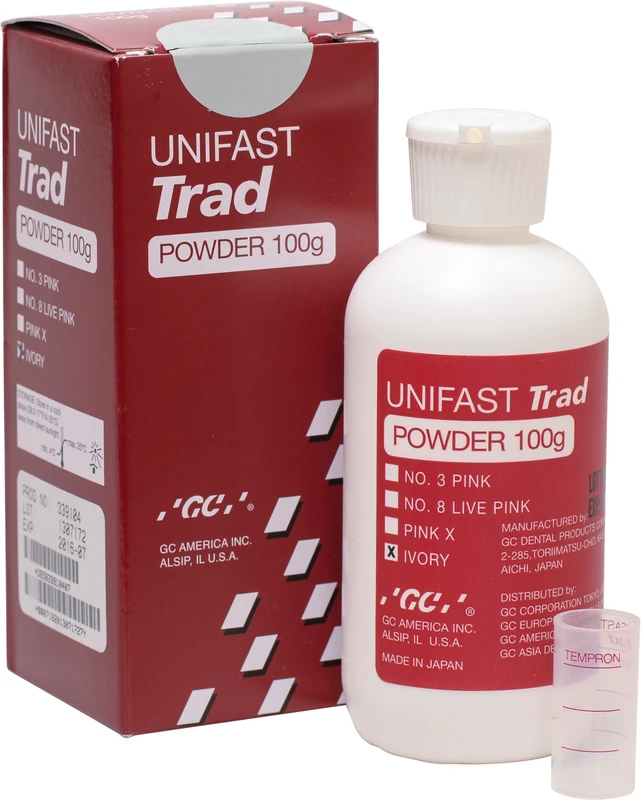 GC UNIFAST Trad Packung 100 g Pulver ivory