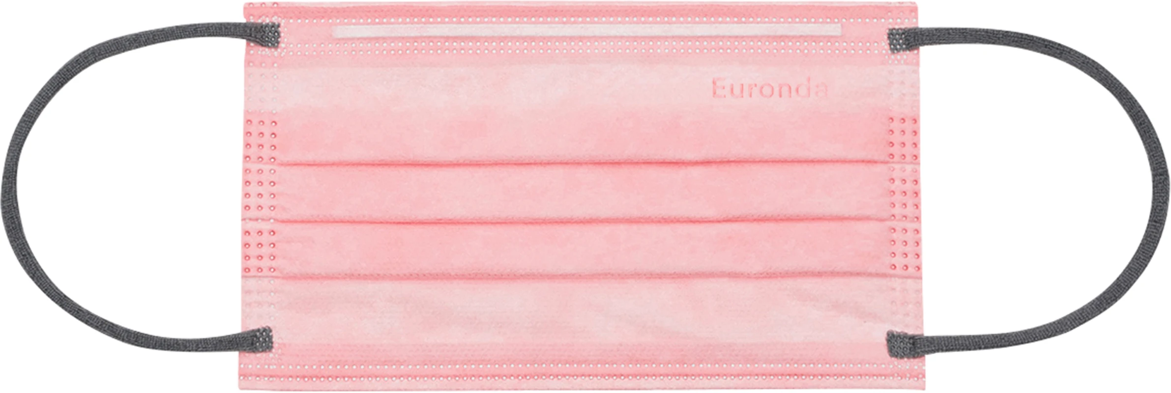 Monoart Mundschutz Pro Soft Plus Packung 50 Stück mit Gummizug, rosa