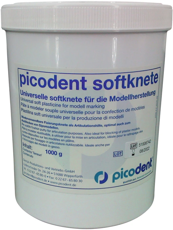 picodent® softknete Dose 1 kg