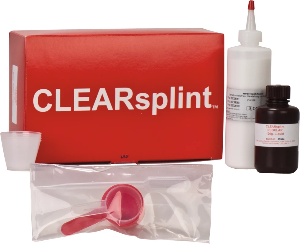 astron® CLEARSPLINT® Packung 160 g Pulver, 120 ml Flüssigkeit