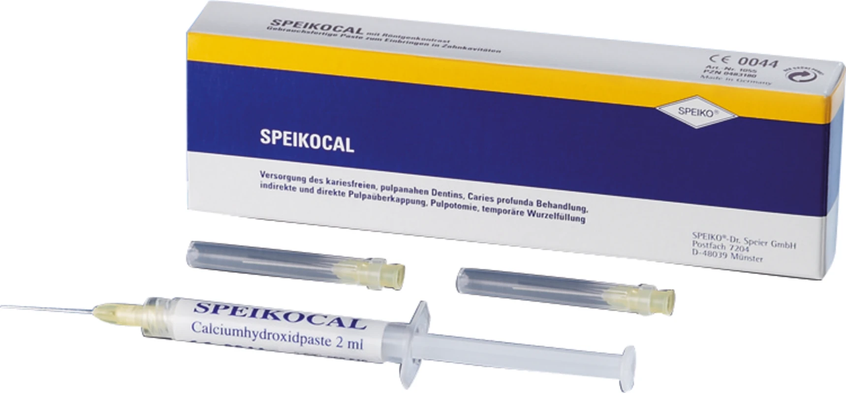 SPEIKOCAL Packung 2 ml Spritze, 3 Einwegkanülen