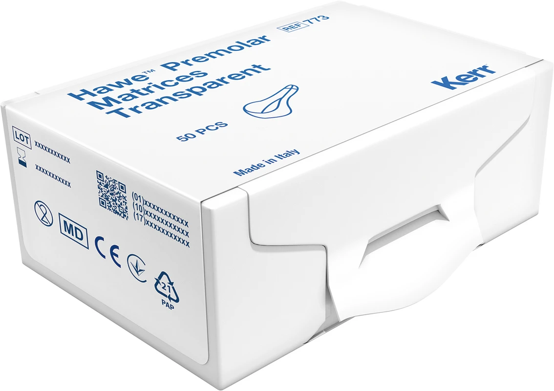 Matrizen transparent Packung 50 Stück Prämolar