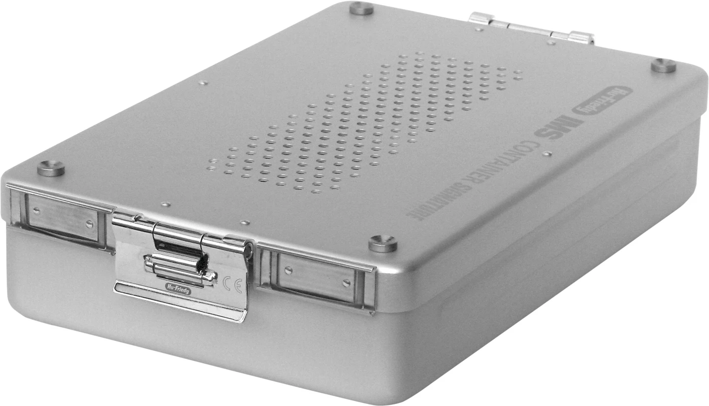IMS Sterilisationscontainer Stück IMDINCO1M Container für 1 Kassette plus Einschlagtuch, Boden und Deckel, 300x190x65mm