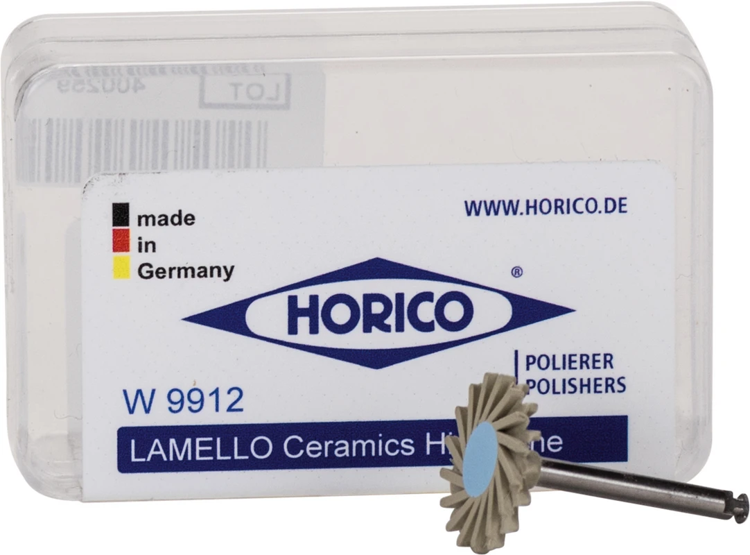 Lamello-Polierer Keramik Stück grau fein, RA