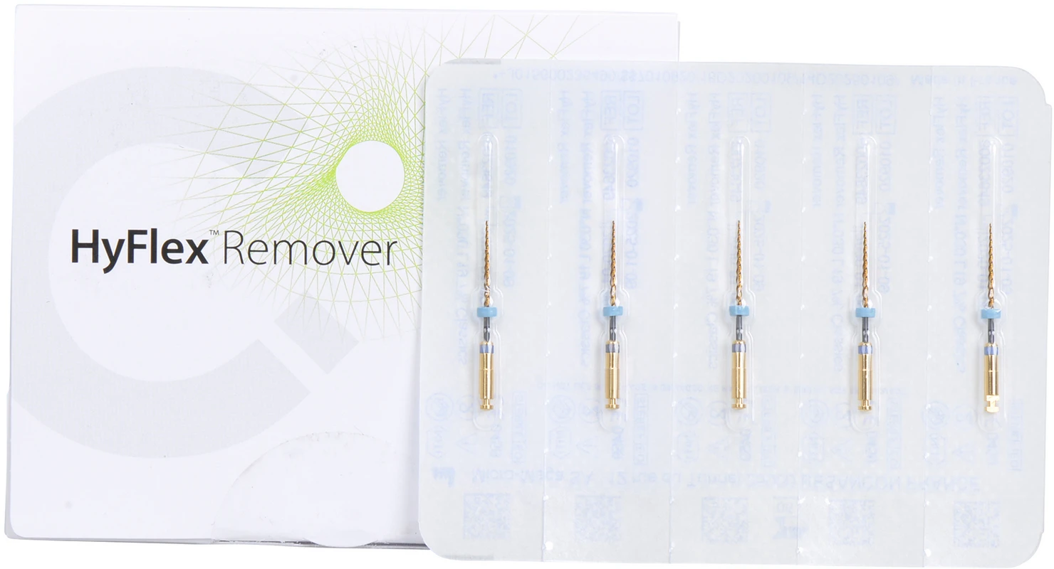 HyFlex™ Remover Packung 5 Stück 19 mm, Taper.07 ISO 030