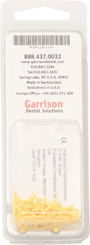 G-Wedge Packung 100 Stück gelb, ultra klein