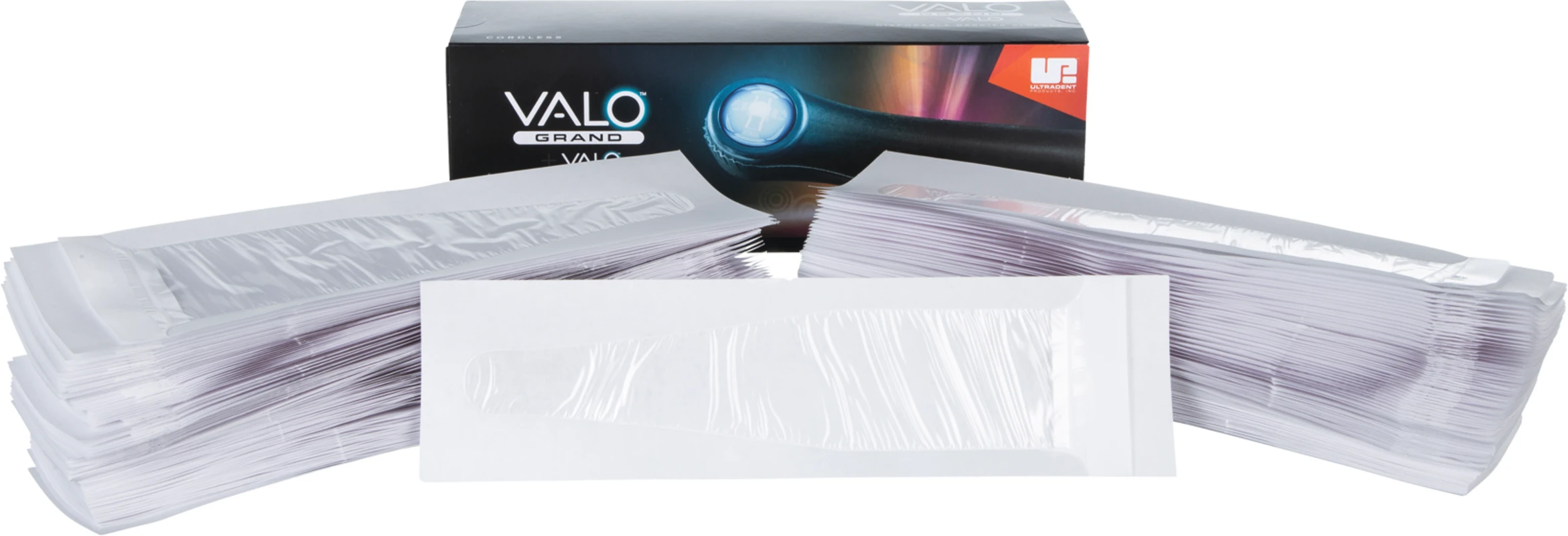VALO™ Grand & VALO™ Cordless Hygieneschutzhüllen Packung 600 Stück VALO™ Grand & VALO™ Cordless Hygieneschutzhüllen Packung 600 Stück