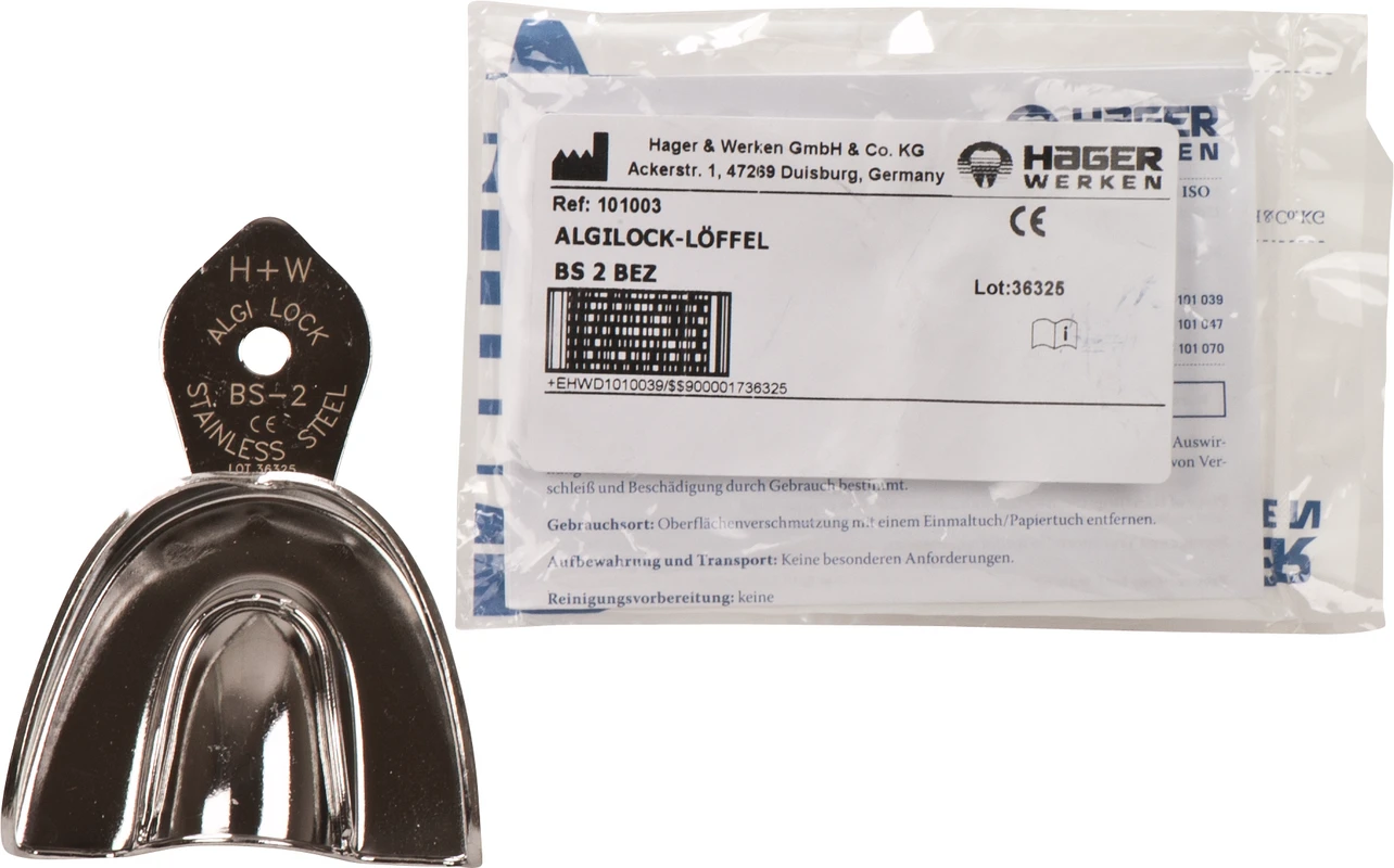 Algilock® Stück OK BS 2 medium, glatt
