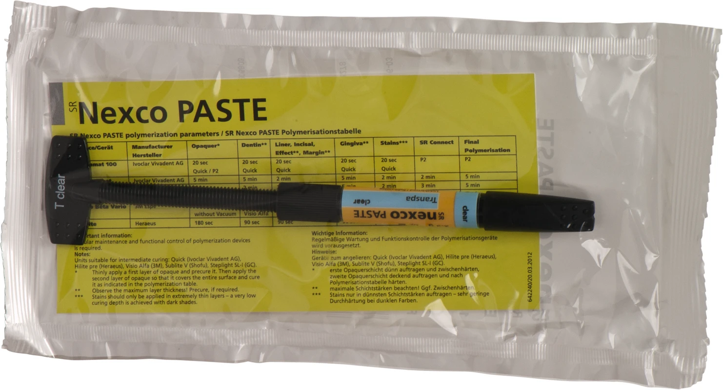 SR Nexco® Spritze 2,5 g Paste Effekt clear