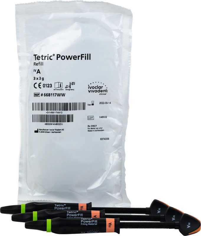 Tetric® PowerFill Packung 3 x 3 g Spritze IVA
