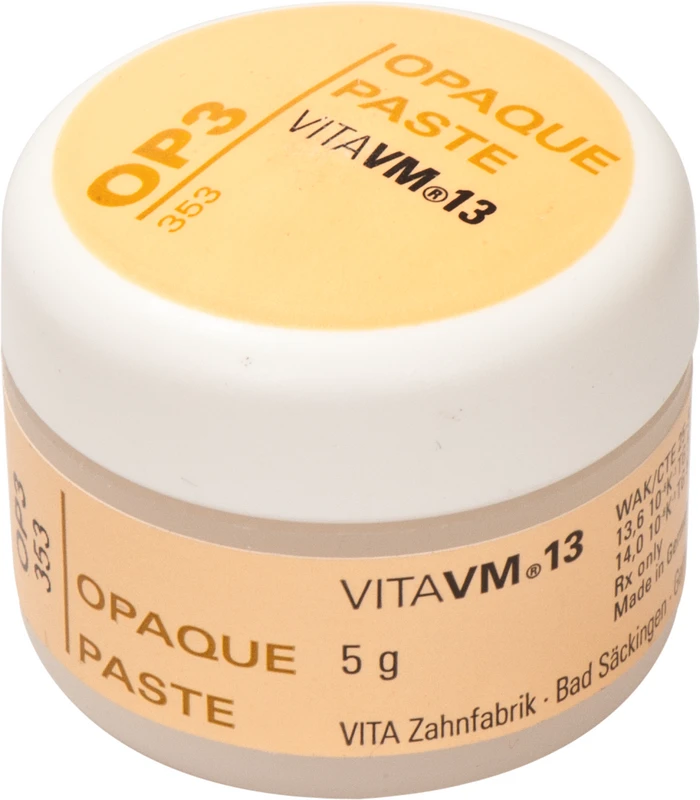 VITA VM® 13 3D-MASTER® Dose 5 g Paste opaque OP3 VITA VM® 13 3D-MASTER® VITA