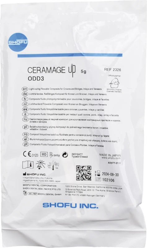 CERAMAGE UP Spritze 5 g Komposit opaque dentin D3