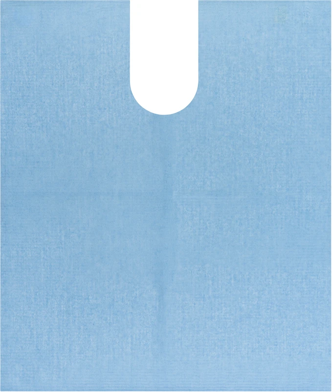 Monoart Patientenumhänge Bib Up Karton 150 Stück 50 x 60 cm, hellblau